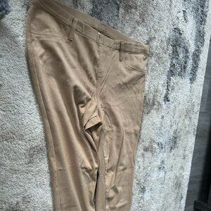 Women's Faded Glory khaki colored jeans size 16w